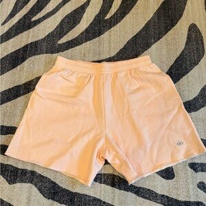Alo Peach Sweat Shorts